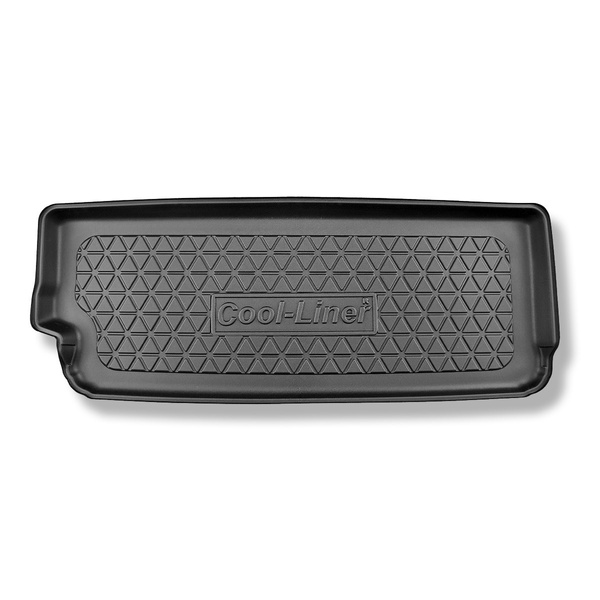 Vasca baule compatibile con Tesla Model X SUV (10.2016-12.2020) - 6/7 posti; per lo spazio dietro la 3a fila di sedili - tappetino per bagagliaio - tappeto bagagliaio per auto