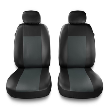 Coprisedili compatibili con Ford Transit Connect I, II, III, IV (2009-....) - fodere sedili universali - set coprisedili auto - 2CM-G