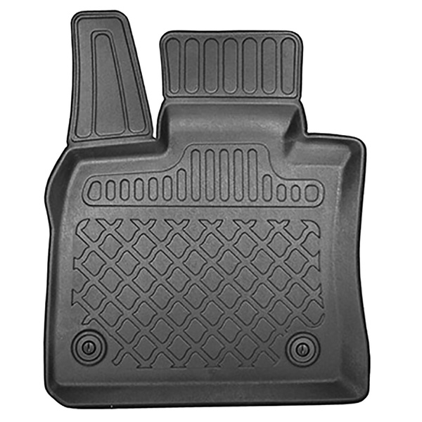 Tappetini Auto in TPE compatibili con BMW X6 E71 SAC (06.2008-10.2014) - senza la terza fila di sedili - tappeti auto neri