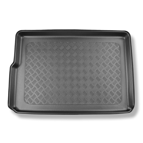 Vasca baule compatibile con Honda e:Ny1 SUV (05.2023-....) - vano superiore; piano di carico regolabile in posizione più alta; con / senza subwoofer - tappetino per bagagliaio - tappeto bagagliaio per auto