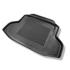 Vasca baule compatibile con Honda Civic X Berlina (05.2017-07.2022) - tappetino per bagagliaio - tappeto bagagliaio per auto