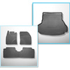 Completo di tappetini e tappetino per bagagliaio TPE PREMIUM per: Toyota Avensis III 01.2009-08.2018 (Berlina)