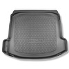 Vasca baule compatibile con Audi A3 8Y Sedan (04.2020-....) - cavità sinistra amovibile in modelli con rete laterale - tappetino per bagagliaio - tappeto bagagliaio per auto