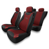 Coprisedili compatibili con Alfa Romeo 145 (1994-2000) - fodere sedili universali - set coprisedili auto - TR-RD