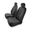 Coprisedili anteriori compatibili con Seat Arona (2017-2019) - fodere sedili universali - set coprisedili auto - 2UNE-4