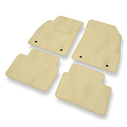 Premium tappetini auto in velluto compatibili con Opel Insignia I (2008-2017) - tappeti auto beige