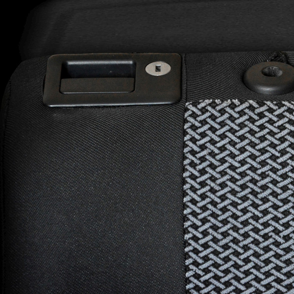 Coprisedili su misura compatibili con Dacia Duster I SUV (2013-2018) - fodere sedili - set coprisedili auto - E2