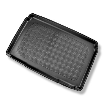 Vasca baule compatibile con Opel Corsa F Hatchback (06.2019-....) - tappetino per bagagliaio - tappeto bagagliaio per auto