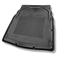 Vasca baule compatibile con Mercedes-Benz Classe E W212 Berlina (03.2009-03.2016) - senza vani, superficie piatta - tappetino per bagagliaio - tappeto bagagliaio per auto