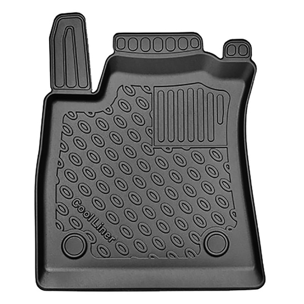 Completo di tappetini e tappetino per bagagliaio TPE per: Renault Megane IV 01.2017-2024 (GrandCoupé) - vani rimovibili