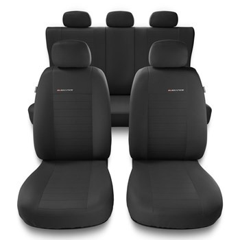 Coprisedili compatibili con Audi A1 I, II (2010-2019) - fodere sedili universali - set coprisedili auto - UNE-4