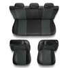 Coprisedili compatibili con Alfa Romeo 146 (1994-2001) - fodere sedili universali - set coprisedili auto - CM-G