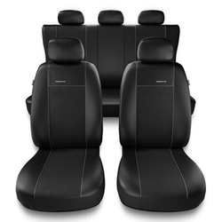 Coprisedili compatibili con Mercedes-Benz Classe C W204, W205, W206 (2006-....) - fodere sedili universali - set coprisedili auto - PR2