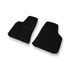 Premium tappetini auto in velluto compatibili con Mitsubishi eclipse III (1999-2005) - tappeti auto nero