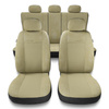 Coprisedili compatibili con Citroen C5 Aircross (2018-....) - fodere sedili universali - set coprisedili auto - PG-3