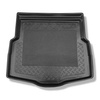 Vasca baule compatibile con Alfa Romeo 159 Sportwagon (09.2005-2011) - pavimento abbassato del portabagagli; portabagagli senza inserto in schiuma sotto il pavimento del portabagagli - tappetino per bagagliaio - tappeto bagagliaio per auto