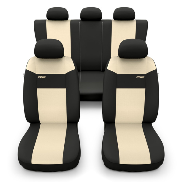 Coprisedili compatibili con Alfa Romeo 146 (1994-2001) - fodere sedili universali - set coprisedili auto - RSL-BE