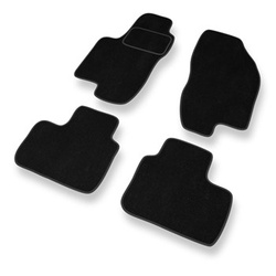 Premium tappetini auto in velluto compatibili con Alfa Romeo 156 I (1997-2003) - tappeti auto nero