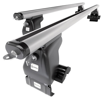 Barre portatutto in alluminio compatibili con Alfa Romeo 147 Hatchback (2001-201