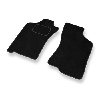 Premium tappetini auto in velluto compatibili con Fiat Albea (2002-2010) - tappeti auto nero