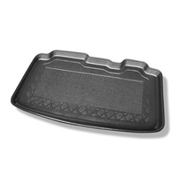 Vasca baule compatibile con Renault Modus I Monovolume (01.2004-12.2007) - sedile posteriore traslabile (avanti-dietro) - tappetino per bagagliaio - tappeto bagagliaio per auto