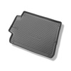 Vasca baule compatibile con Land Rover Discovery V SUV (03.2017-....) - 5/7 posti; sedili 3a fila abbassati - tappetino per bagagliaio - tappeto bagagliaio per auto