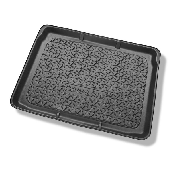 Completo di tappetini e tappetino per bagagliaio TPE per: Opel Astra J GTC 10.2011-2015 (Coupé) - bagagliaio superiore