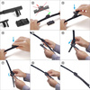 Spazzole tergicristallo anteriori compatibili con Mercedes-Benz Classe S W220, W221 Berlina (03.2000-12.2013) - tergicristalli auto - lame tergilunotto - spazzole piatte