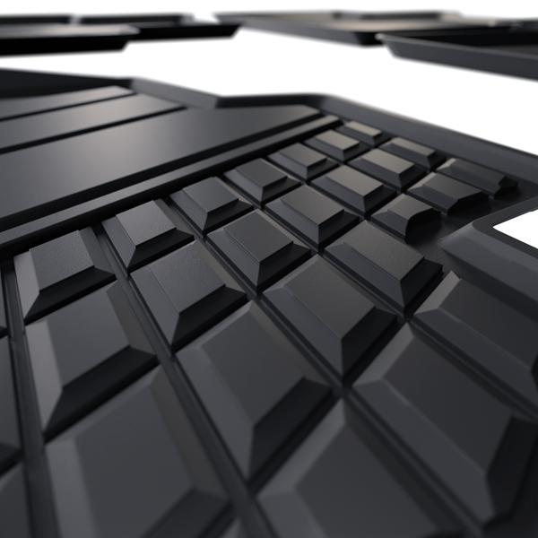 Tappetini Auto in TPE compatibili con Opel Astra L Plug-In Hybrid Sports Tourer (2021-....) - tappeti auto neri