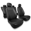 Coprisedili compatibili con Seat Ibiza I, II, III, IV, V (1984-2019) - fodere sedili universali - set coprisedili auto - SU-B