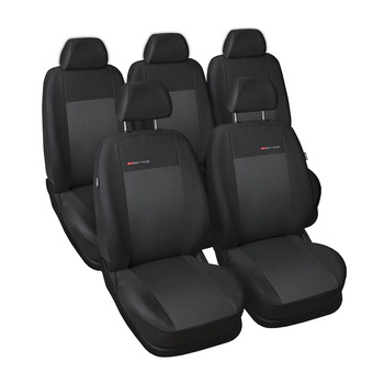 Coprisedili su misura compatibili con Seat Alhambra Van (1996-2010) 5 sedili - fodere sedili - set coprisedili auto - E3