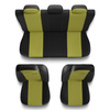 Coprisedili compatibili con BMW X3 E83, F25, G01 (2003-2019) - fodere sedili universali - set coprisedili auto - X.R-Y