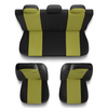 Coprisedili compatibili con Kia Rio I, II, III, IV (2000-2019) - fodere sedili universali - set coprisedili auto - X.R-Y