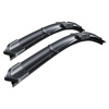 Spazzole tergicristallo anteriori compatibili con Renault Clio II Campus Hatchback (06.2009-2012) - tergicristalli auto - lame tergilunotto - spazzole piatte