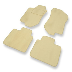 Premium tappetini auto in velluto compatibili con Alfa Romeo 145 I Hatchback (1994-2000) - tappeti auto beige