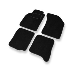 Premium tappetini auto in velluto compatibili con Nissan Maxima V (1999-2003) - tappeti auto nero