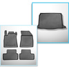 Completo di tappetini e tappetino per bagagliaio TPE per: Renault Megane IV 01.2016-2024 (Hatchback)