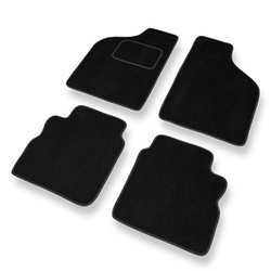 Premium tappetini auto in velluto compatibili con Alfa Romeo 33 II (1990-1995) - tappeti auto nero