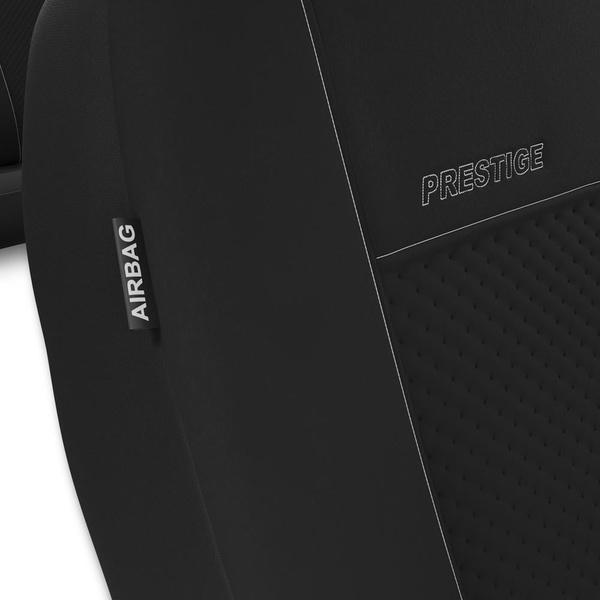 Coprisedili compatibili con Mitsubishi Space Star (2014-....) - fodere sedili universali - set coprisedili auto - PG-1