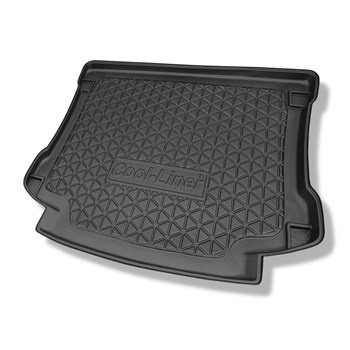 Vasca baule compatibile con Toyota Yaris Verso Monovolume (2000-2006) - tappetino per bagagliaio - tappeto bagagliaio per auto