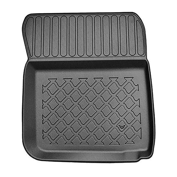 Completo di tappetini e tappetino per bagagliaio TPE per: Renault ZOE 12.2012-05.2019 (Hatchback)