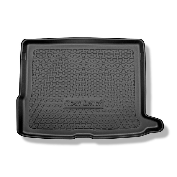 Vasca baule compatibile con Mercedes-Benz GLC X253 SUV (09.2015-....) - non per versione Plug-in ibrida - tappetino per bagagliaio - tappeto bagagliaio per auto