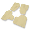 Premium tappetini auto in velluto compatibili con Dodge Nitro (2007-2011) - tappeti auto beige