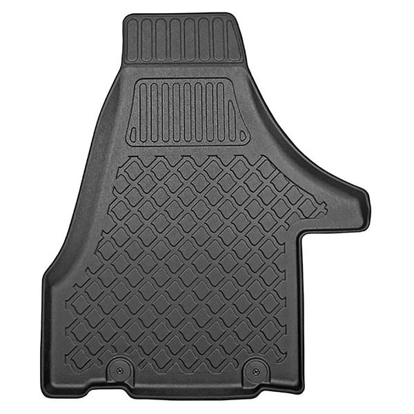 Completo di tappetini e tappetino per bagagliaio TPE per: Volkswagen Multivan T5 2003-05.2015 (Van) - interasse corto; dietro la 3a fila di sedili