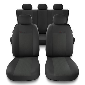 Coprisedili compatibili con Seat Toledo I, II, III, IV (1991-2019) - fodere sedili universali - set coprisedili auto - UNE-1