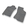 Premium tappetini auto in velluto compatibili con Fiat Albea (2002-2010) - tappeti auto grigio