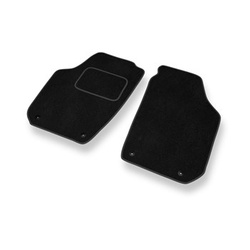 Premium tappetini auto in velluto compatibili con Skoda Roomster I (2006-2015) - tappeti auto nero