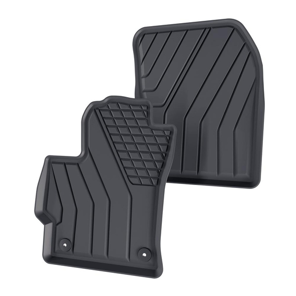 Tappetini Auto in TPE compatibili con Toyota Corolla XII Berlina, Touring Sports (2019-....) - tappeti auto neri