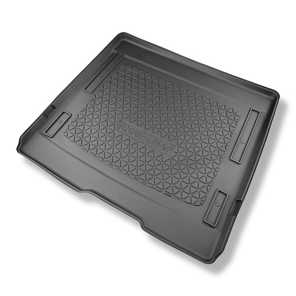 Completo di tappetini e tappetino per bagagliaio TPE per: Volkswagen ID. Buzz 05.2022-.... (Van) - 5 posti; interasse corto; anche con piano Multiflex