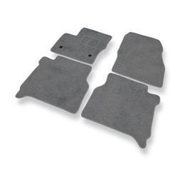 Premium tappetini auto in velluto compatibili con Ford Transit Connect (5-persona) (2014-2023) - tappeti auto grigio